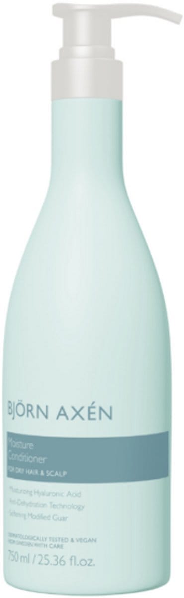 Björn Axén Moisture Conditioner 750 ml – Intensief Hydraterende Conditioner Voor Droog & Beschadigd Haar - Met Hyaluronzuur & Anti-Dehydration Technologie - Vegan - Voor Zacht, Glanzend & Pluisvrij Haar - Salonkwaliteit Voor Thuis