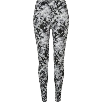 Urban Classics - Soft AOP blackfading Sportlegging - S - Zwart