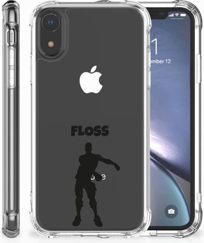 Apple iPhone Xr Stevig Bumper Hoesje Floss