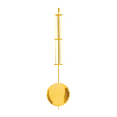 Mechanische roestslinger messing geel gepolijst L: 600mm Ø: 140mm