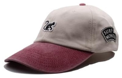 Dailygoods- Dad Cap Klassieke Baseballpet - Ongestructureerd - Verstelbare Rugsluiting - 6 Panelen - Contrasterend Vizier - Ademend Materiaal