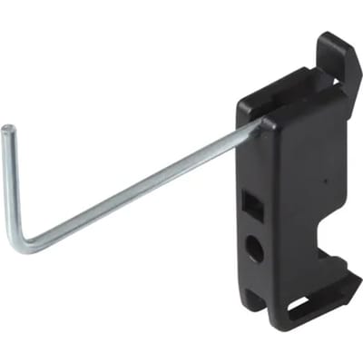 Wolfcraft 10 Enkele Haken L60 Mm Voor Gaatjesboard- En Kastsysteem