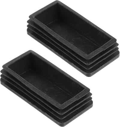 Ladder Voet Covers - Beenbeschermers - Vloeren Beschermen - Verhoogt Stabiliteit - 5x2.5x1.3CM - Zwart