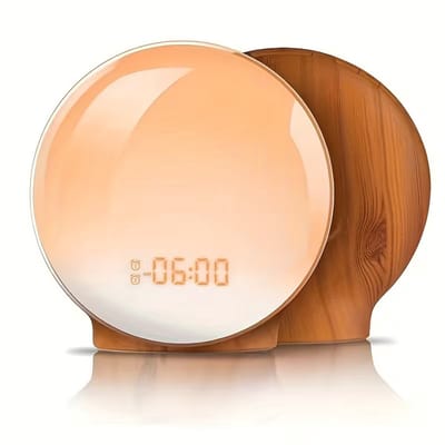 Zonsopgang Wekker met Licht – Wake-Up Light met Natuurlijke Simulatie & Alarmfunctie