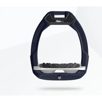 Veiligheidsroeiers Paardrijden Inclined Ultra Grip Blauw/Grijs/Grijs Flex-On Safe-On