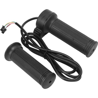 Elektrische Fiets Gashendel Handvatten Mountainbike Snelheidsschakelaar Stuur Fietsaccessoires black