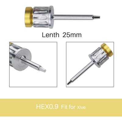 1 pièce Tournevis dynamométriques universels pour implants dentaires Clé 10-70Ncm Outil de restauration d'implants pour dentistes