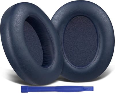 Vervangende Oorkussens voor Sony WH-XB910 en WH-XB910N - Zacht en Comfortabel Geluiddempende Oorkussens van Echte Leer voor Extra Bass Ervaring