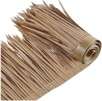 Rieten Dakrol - Dakbedekking Gras - Terras Decoreren - Waterdicht PE Materiaal - 0.5 x 1 m - Natuurlijk