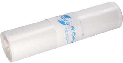 Transparante Afvalzakken 120 liter - 60 my Dikte - 100% Gerecycled