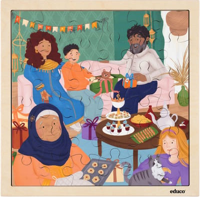 Suikerfeest puzzel - Eid al-Fitr - Educo