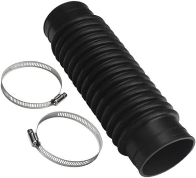 Flexibele Buis - Vervangingsonderdeel Bladblazer - Tuinonderhoud Optimaliseren - Universele Compatibiliteit - 50 x 35 x 16 cm - Zwart