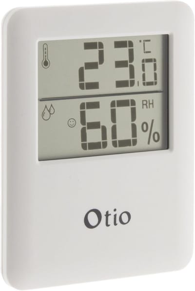Magnetische Thermo-Hygrometer met LCD-scherm – Binnenklimaat Monitor