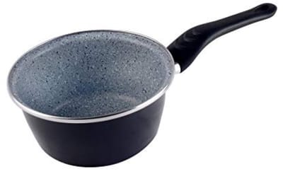 merkloos Stiltpot - 16 cm, donkergrijs - Geëmailleerd staal met anti-aanbaklaag