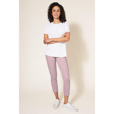 White Stuff Janey Crop Jegging Ty Pink Maat: 14 | Leggings Outlet | Dames | Roze
