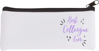Akyol - best colleague ever Etui - Collega - een collega - werk - afscheidscadeau - verjaardagscadeau - kado - 20 bij 9 cm