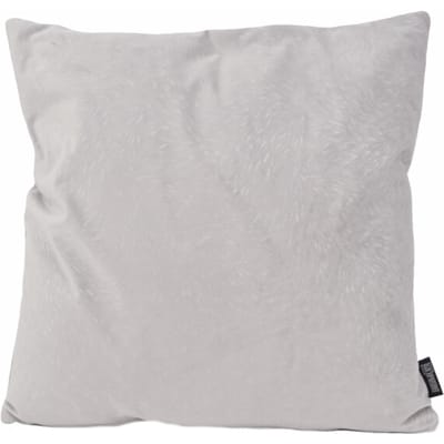 Gek op kussens! Sierkussen velvet chic silver grey | 45 x 45 cm | velvet/polyester