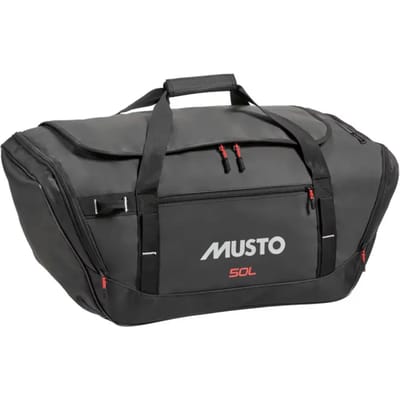 MUSTO sporttas reistas Duffle Bag 50L Black zwart