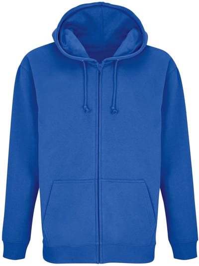 SOL'S Unisex Full-Zip Hoodie Carter L03812 - Royal Blue 241 - L