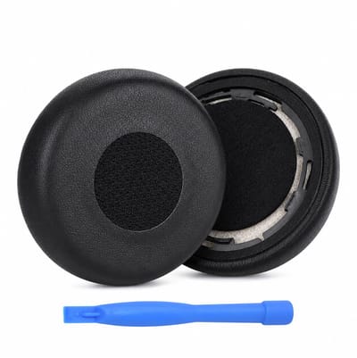 Vervangende Oorkussens voor Jabra Evolve 75 / 75UC / 75MS / 75SE Hoofdtelefoon van MMOBIEL – Memory Foam en Protein PU Koptelefoon Oorkussens - Noise Isolation Hoofdtelefoon Earpads – Zwart