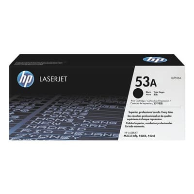 HP Q7553A nr. 53A toner cartridge zwart (origineel)