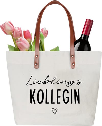 Duurzame Katoenen Draagtas Stoffen Shopper voor Boodschappen en Cadeaus