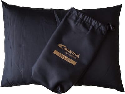 Reiskussen - Kampeerkussen - Comfortabel Slapen - Lichtgewicht Compact - 30 x 40 cm - Zwart