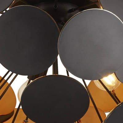 Searchlight Plafondlamp Discus, 3-lamps