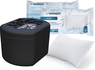 Vochtopnemer - vochtvreter - 250g – Tegen Schimmelvorming – Zwart