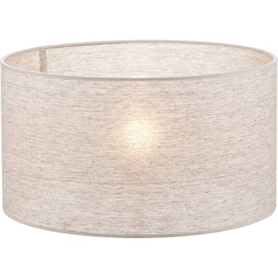 Duolla Lampenkap Roller, grijs, Ø 40 cm, hoogte 22 cm