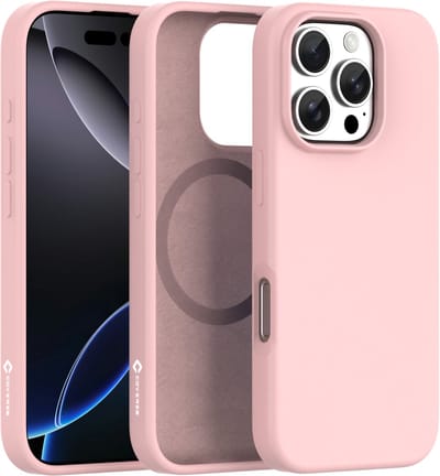 Coverzs liquid siliconen MagSafe hoesje geschikt voor iPhone 15 Pro Max - Magsafe telefoonhoesje - Siliconen hoesje