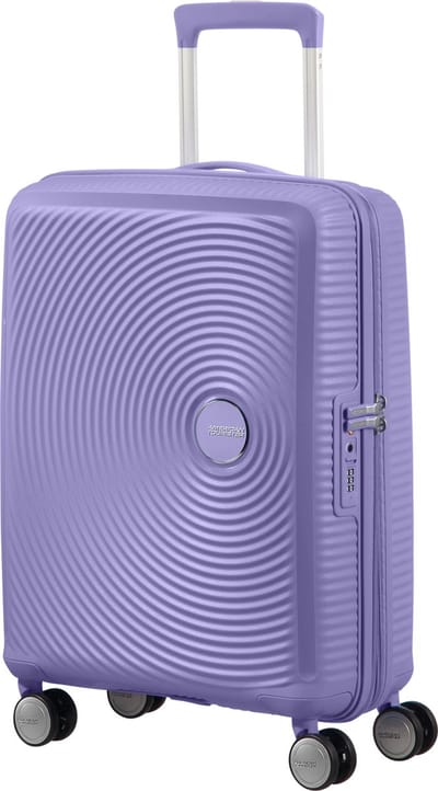 American Tourister Koffer - Soundbox Spinner 55/20 Tsa uitbreidbaar (Handbagage) - Lavender - 41 l