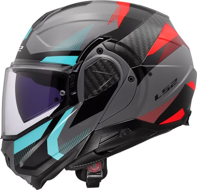 LS2 FF910 Advant II Triple Nardo Grijs Systeemhelm - Maat S - Helm