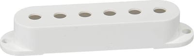 Boston SPC-62-WH pickup cover single coil, 52mm spacing, 82,0-70,0x18,0mm, 3 stuks, wit