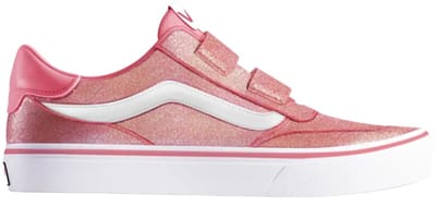 Vans brooklyn ls glitter in de kleur roze.