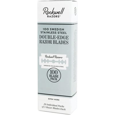 Rockwell Razor Blades (100 pieces) | Double Edge Razor Blades