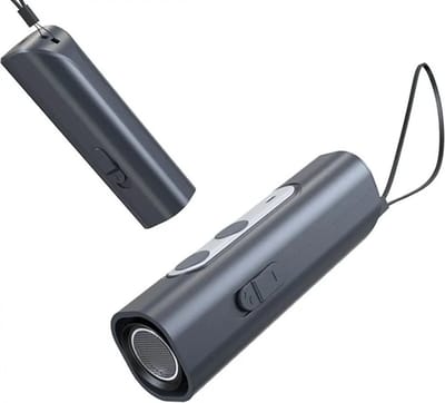 Ultrasoon Anti Blaf Apparaat – 2 in-1 Professioneel Anti-Blaf Apparaat zonder Schok – Alternatief voor Anti-Blafband – Geschikt voor Zowel Kleine als Grote Honden – Geluidssensor en USB-Oplaadbaar