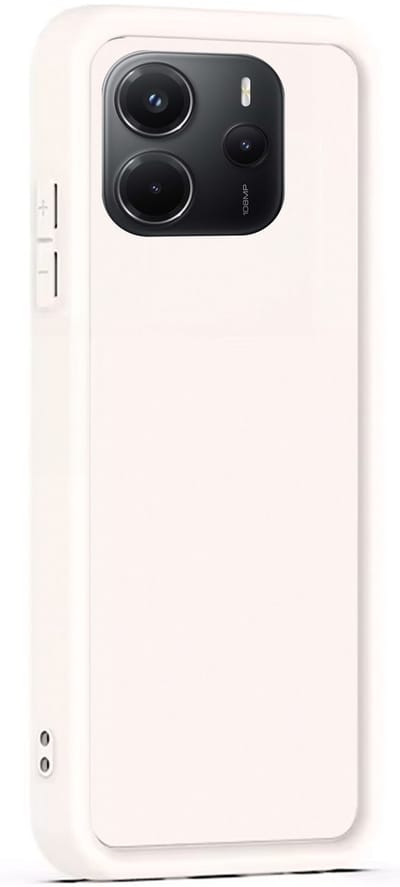 Hoesje geschikt voor Xiaomi Redmi Note 14 4G - Versterkte randen - Bescherming Camera & Scherm - Matte Design Sand Beige