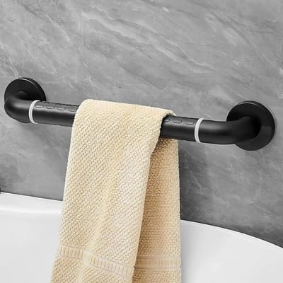 Veiligheidsbeugel Badkamer - Handgreep Douche - Veiligheid Vergroten - Roestvrij Staal - 90 cm - Zilverkleurig