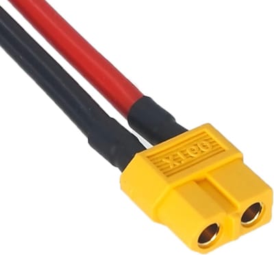 XT60 Verlengkabel - Adapterkabel Stroomkabel - Modelbouw Accu - Hoogstroom Verguld - 30 cm - Goud