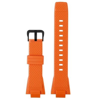 Dailygoods- Horlogeband Sport - Siliconen Vervangband - Compatibel met G-shock GST-B400 - 14 mm - Ademend - Magnetische Sluiting - Sportband