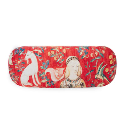 Lanzfeld - Brillenkoker - Dame met de Eenhoorn - Hard Case - Microfiber