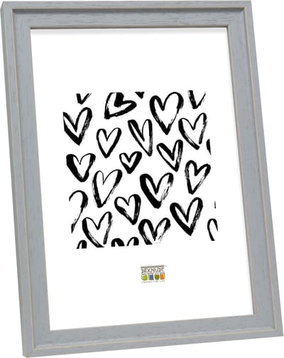 Deknudt Frames fotolijst S45ES3 - grijs handgeschilderd - foto 10x15