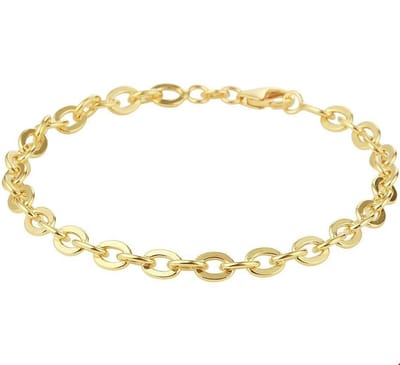 ZilGold Armband 5000189 Geelgoud Anker 5 mm 19 cm