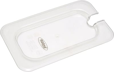 Gastronorm Deksel - 1/9 GN - Polycarbonaat - met Uitsparing
