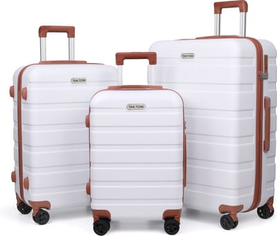TAN.TOMI Kofferset - 41L Handbagage + 65L +95L Ruimbagage - TSA-Slot - Reiskoffer met Wielen