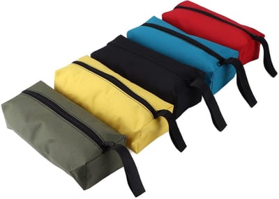 Dailygoods- Gereedschapstas 5 stuks - Draagbare Organizer - Multifunctionele Opbergtas - 600D Polyester - 24 x 16 cm - Verschillende Kleuren