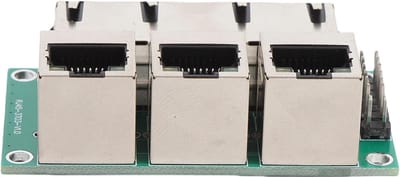RJ45 Ethernet Koppeling - Netwerk Adapter - Netwerk Stabiliseren - Tweekleurige LED Indicator - 12 x 8 x 2 cm