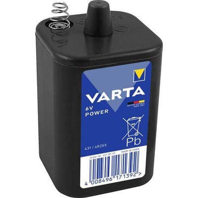 Varta PROFESSIONAL 431 Z/K 4R25X Speciale batterij 4R25 Veercontact Zink-kool 6 V 8500 mAh 1 stuk(s)
