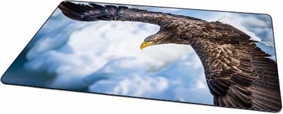 Gaming Muismat Arend Rubber - Hoge kwaliteit foto van een Arend | Muismat gedrukt op polyester - 27 x 36 x 0.2 cm - Antislip muismat - 2 mm dik - Muismat met foto - Heerlijk voor op je bureau